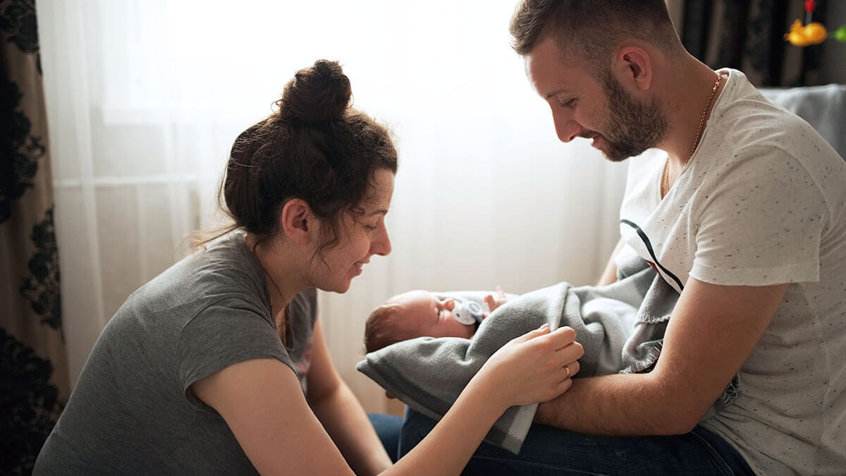 New parents on Delaware paid family leave.