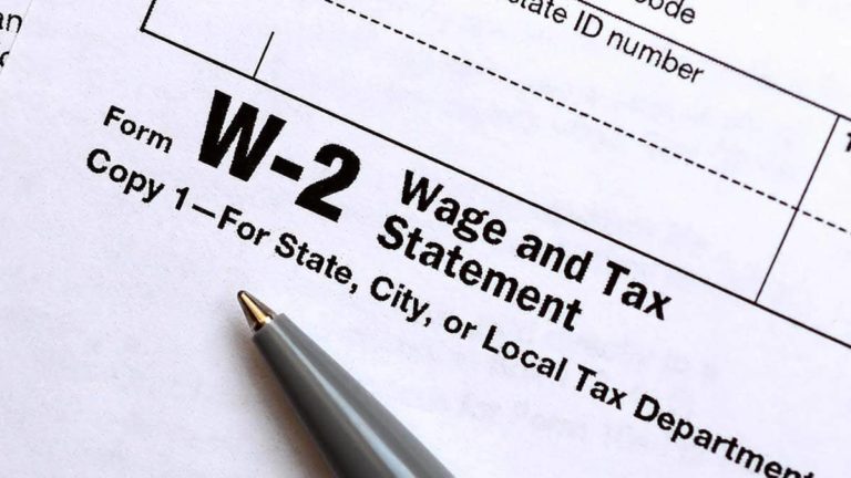 Form W-2, Wage and Tax Statement.