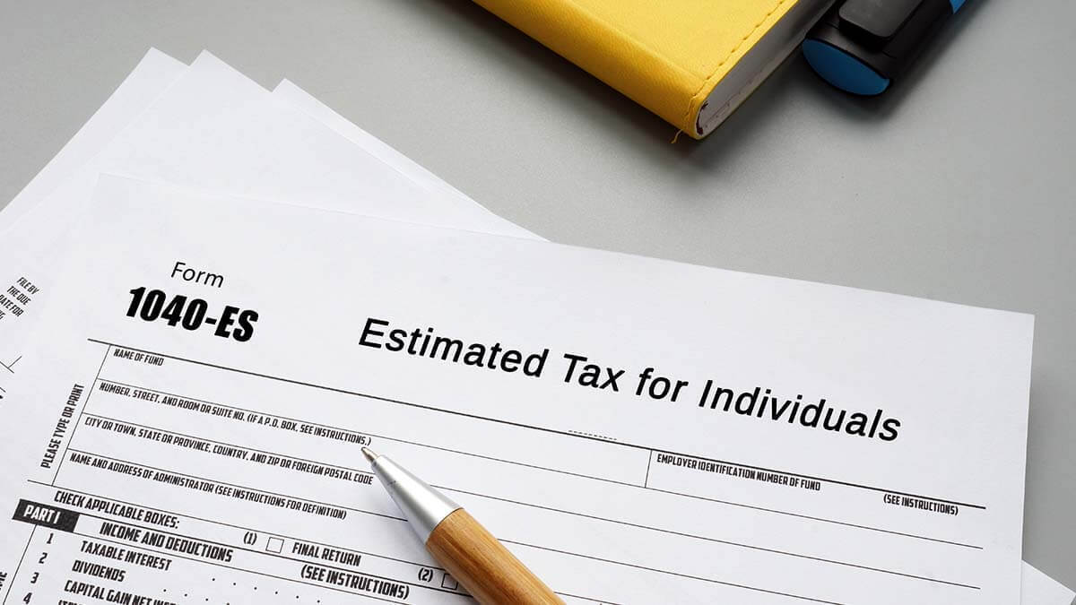 Form 1040-ES, Estimated Tax for Individuals.