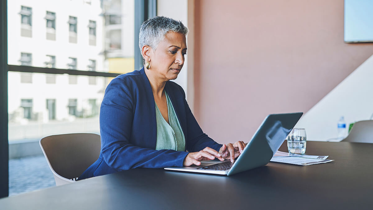 Business owner reviewing income withholding order.