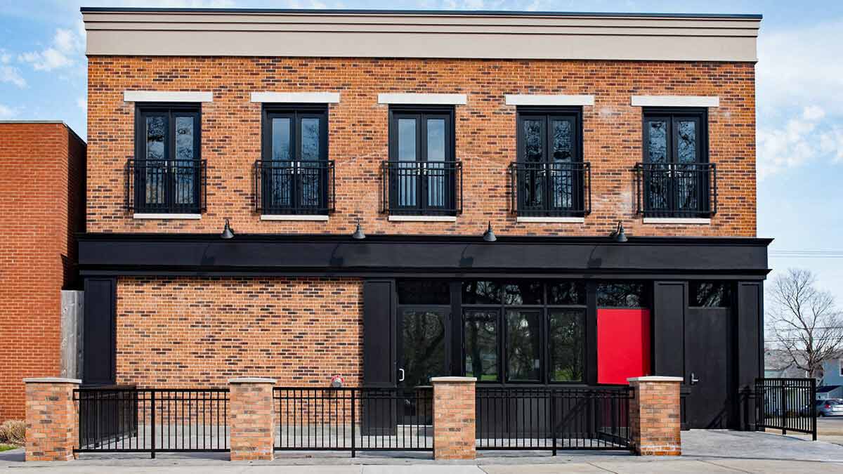 Commercial building.