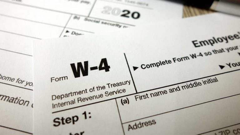 Form W-4, Employee's Withholding Certificate.