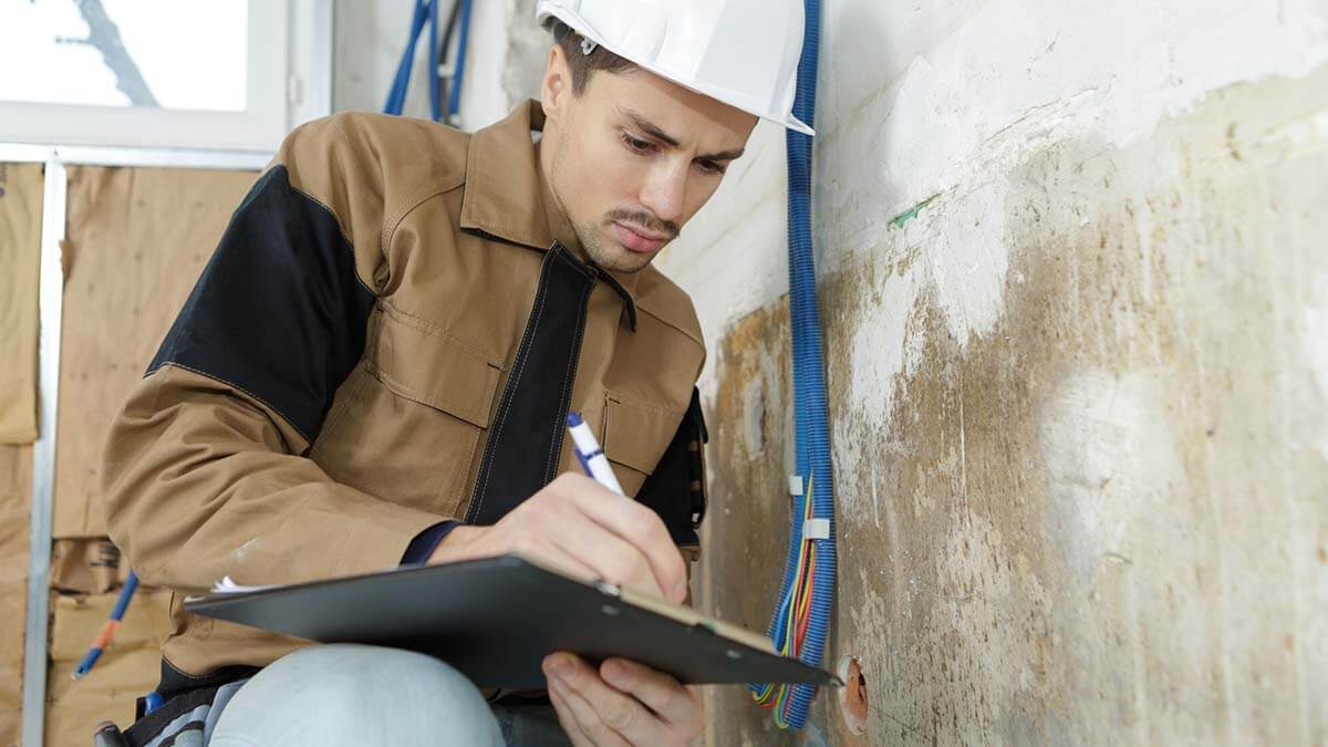 Independent contractor working in construction.