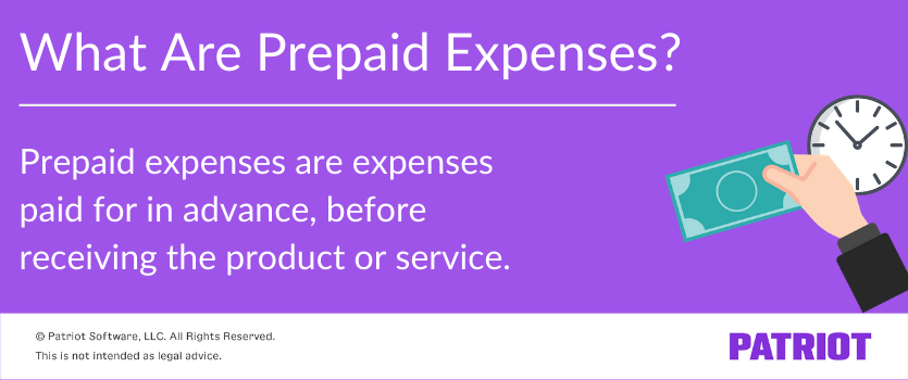 what is prepaid expenses journal entry